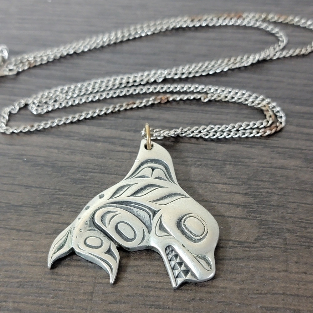 Frederick Design Orca Whale Native Handcrafted Pe… - image 2